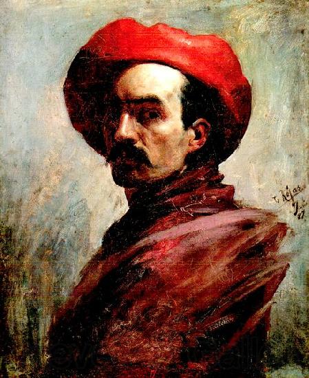 Cristobal Rojas Self portrait France oil painting art